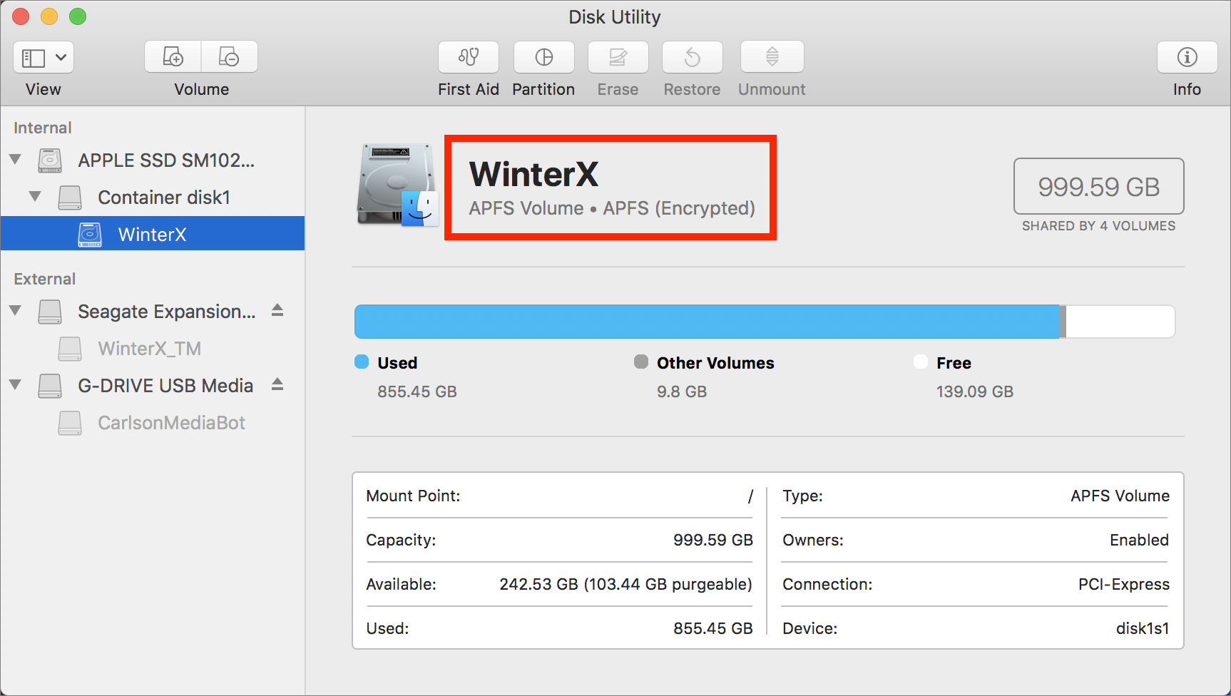 format an ssd for mac os x